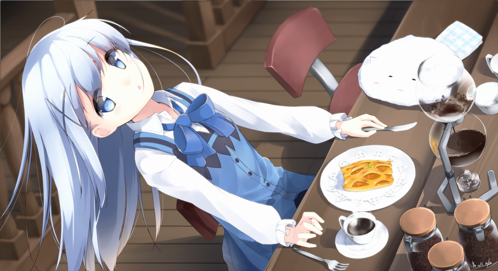 Download Anime Is The Order A Rabbit HD Wallpaper