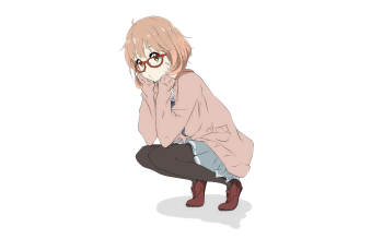 mirai kuriyama kyoukai no kanata minimalist by tekmac