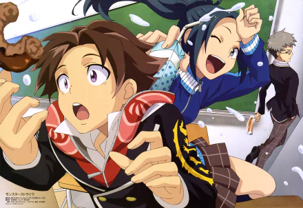 Anime Monster Strike HD Desktop Wallpaper | Background Image