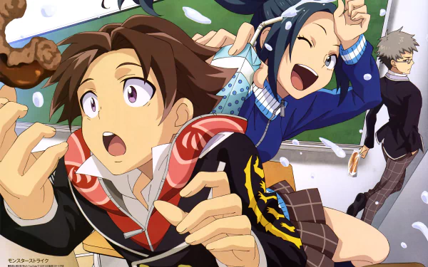 Anime Monster Strike HD Desktop Wallpaper | Background Image