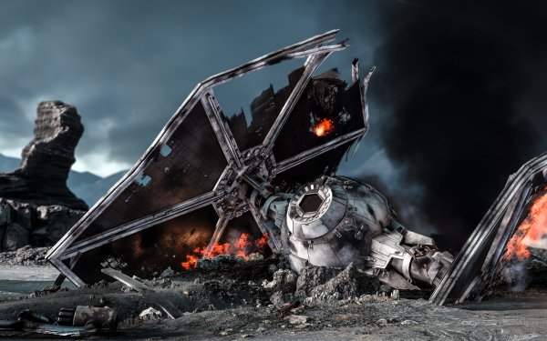 Video Game Star Wars Battlefront (2015) Star Wars TIE Fighter HD Wallpaper | Background Image