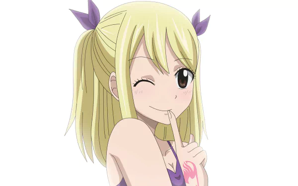 Lucy Heartfilia Anime Fairy Tail HD Desktop Wallpaper | Background Image