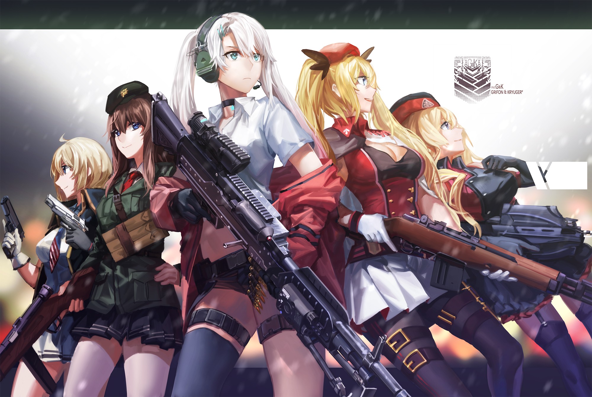 Girls frontline обои на пк