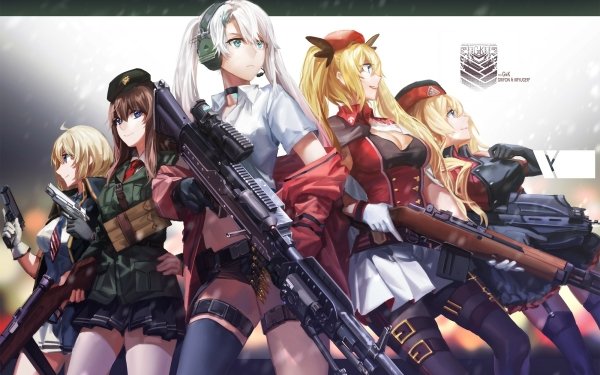 Video Game Girls Frontline Gun Beretta 38 M1911 LWMMG F2000 BM59 HD Wallpaper | Background Image