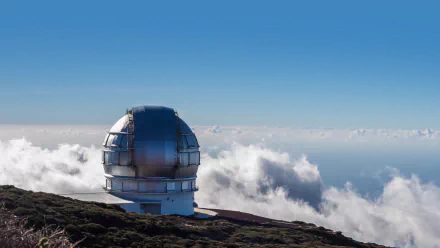  The Gran Telescopio Canarias, also known as the Great Canary Telescope by Andrew-Art
