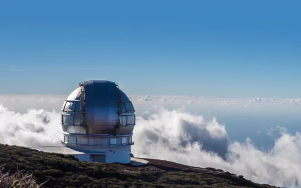  The Gran Telescopio Canarias, also known as the Great Canary Telescope by Andrew-Art