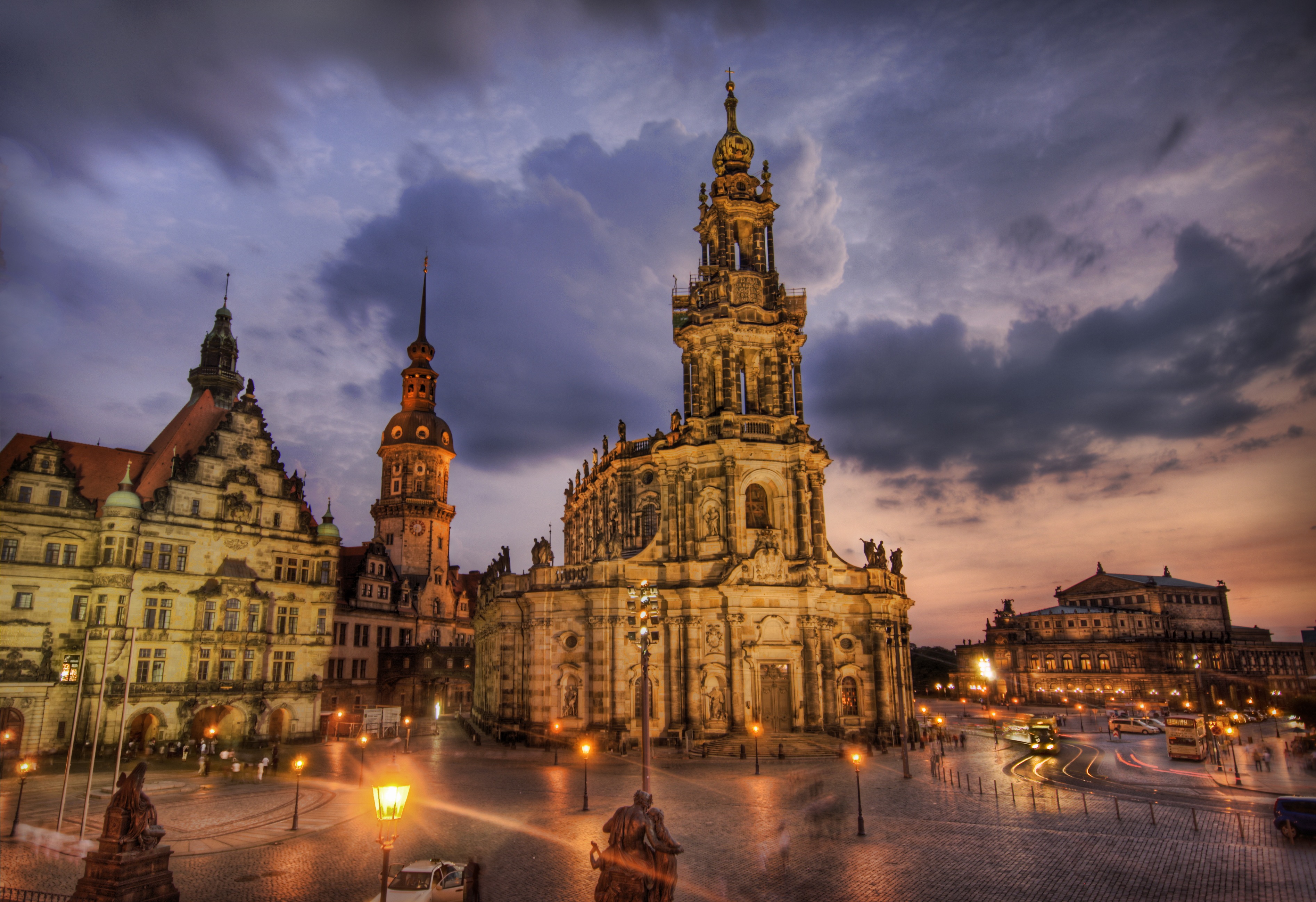 Cathedral in Dresden, Germany by Trey Ratcliff