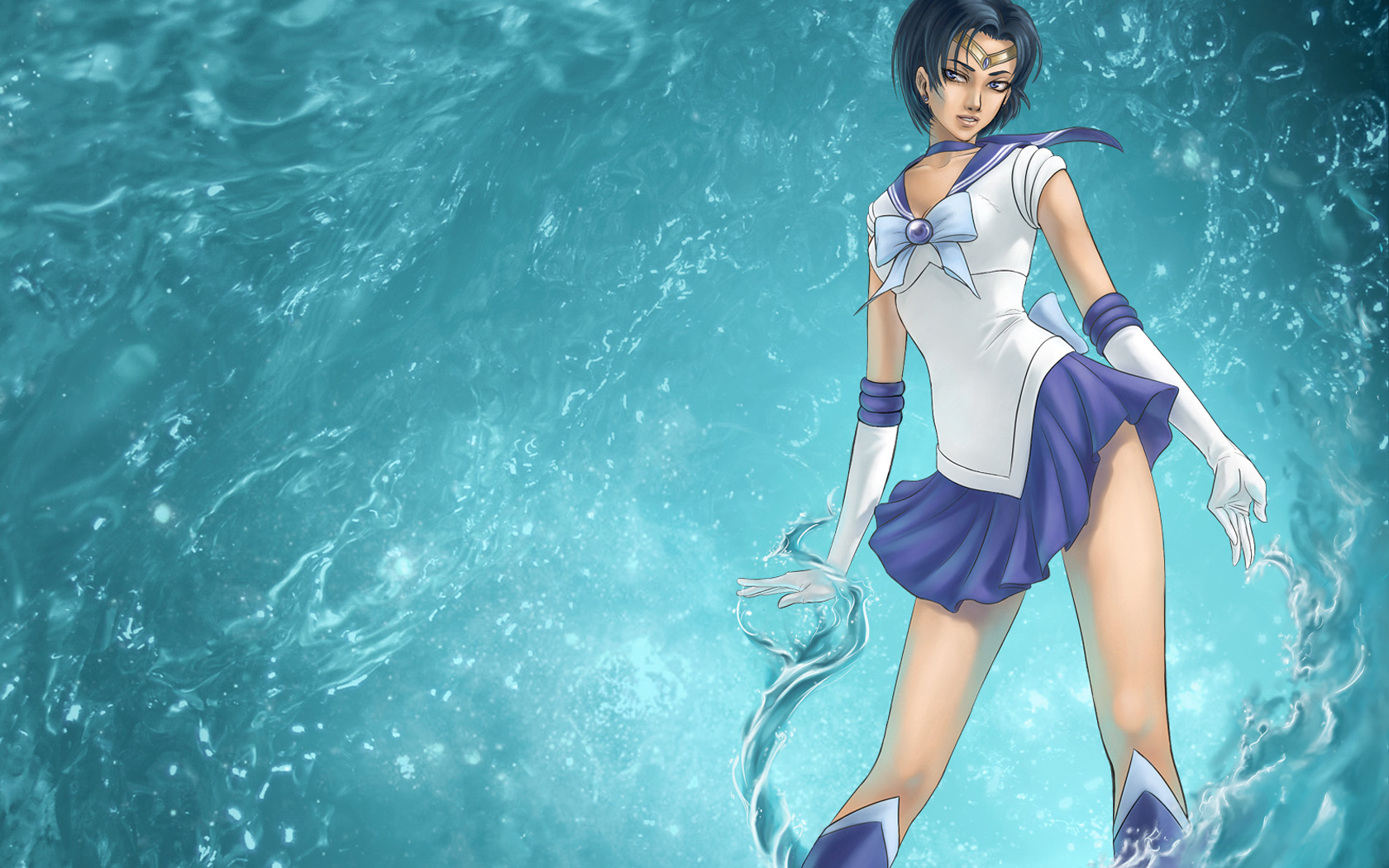 Sailor Mercury  Fantasy  Abstract Background Wallpapers on Desktop Nexus  Image 2444117