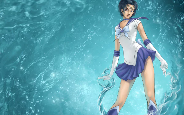 Sailor Mercury Anime Sailor Moon HD Desktop Wallpaper | Background Image