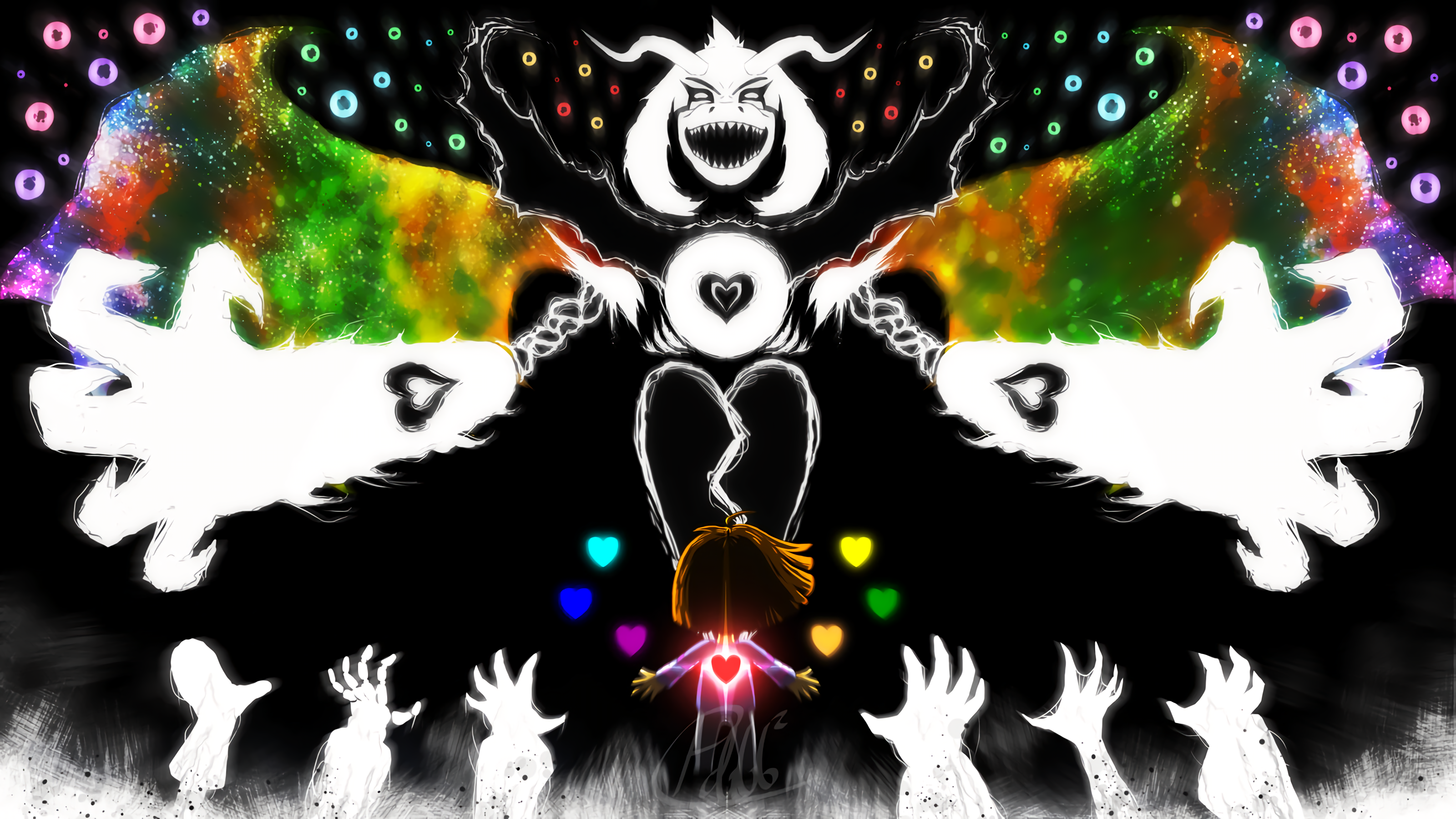 30 Asriel Undertale Hd Wallpapers Background Images