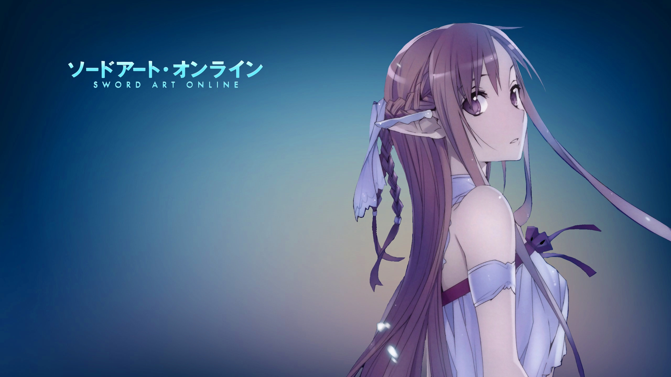 Download Yuuki Asuna, the skilled swordswoman in virtual reality Wallpaper