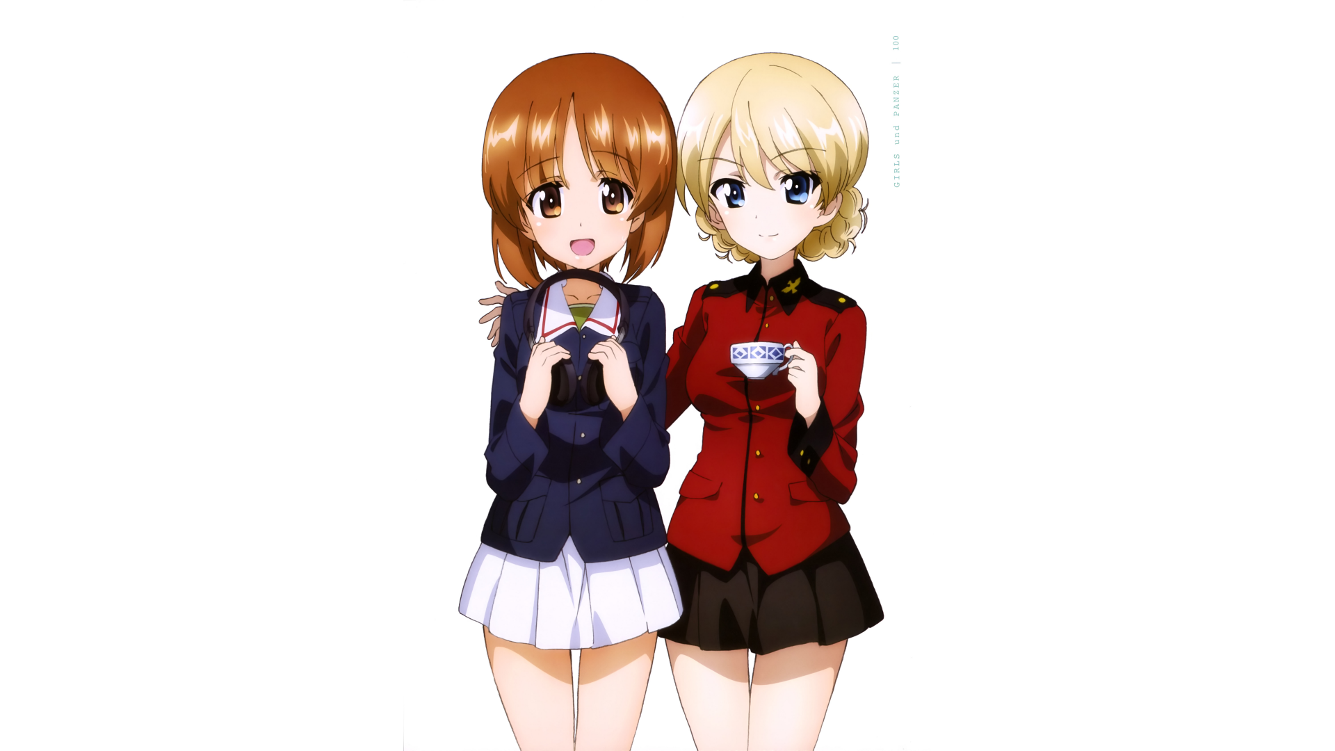 Girls und panzer обои