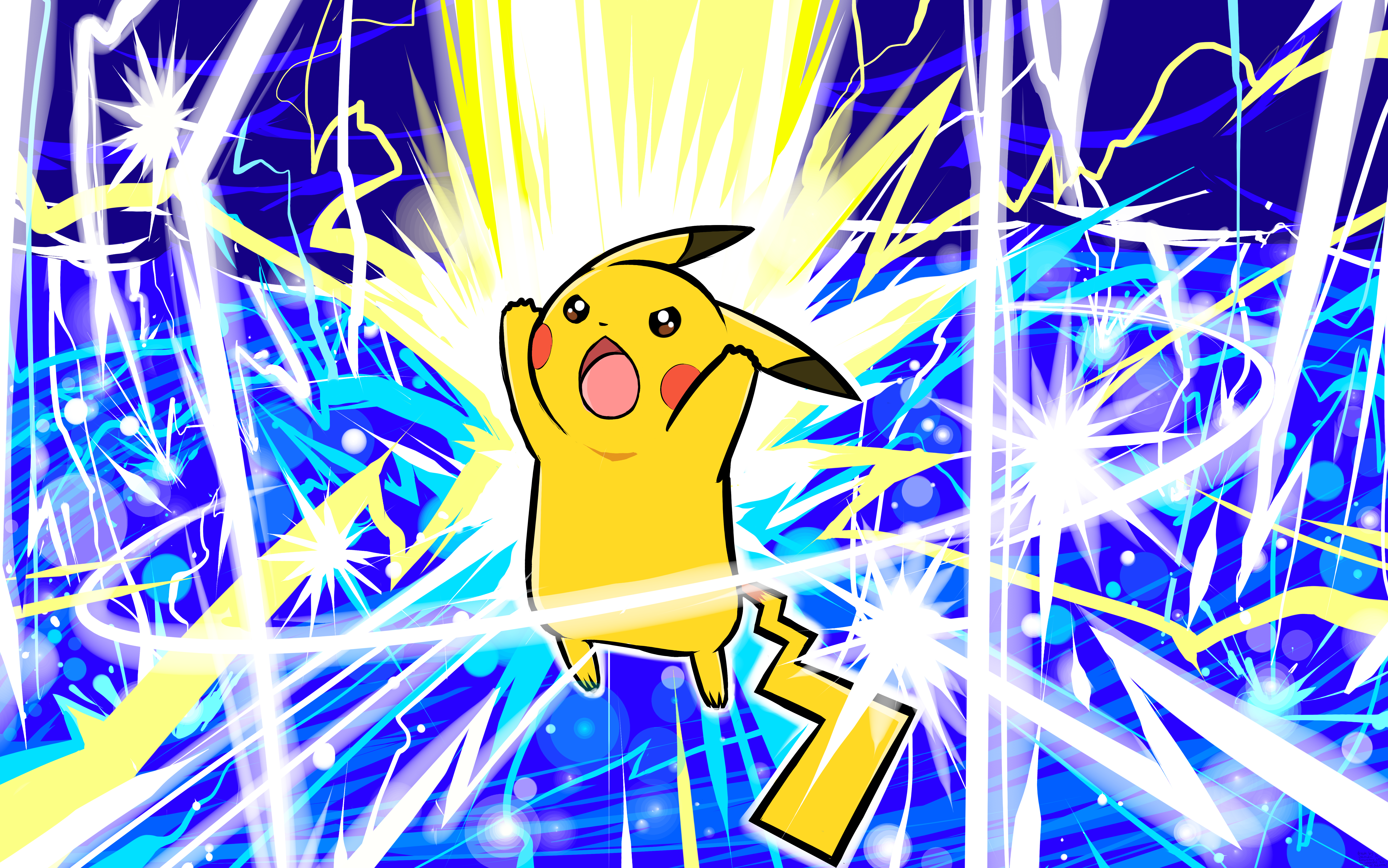 Cute Pikachu & Friends Pokemon Wallpaper For Desktop & Mobile - Kawaii Hoshi-sgquangbinhtourist.com.vn