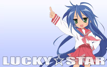 Konata Izumi Anime Lucky Star HD Desktop Wallpaper | Background Image