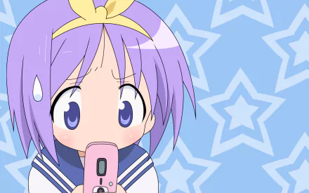 Tsukasa Hiiragi Anime Lucky Star HD Desktop Wallpaper | Background Image