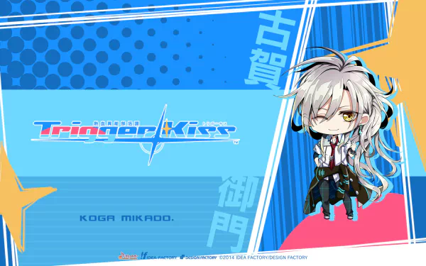 Anime Nekketsu Inou Bukatsu-tan Trigger Kiss HD Desktop Wallpaper | Background Image