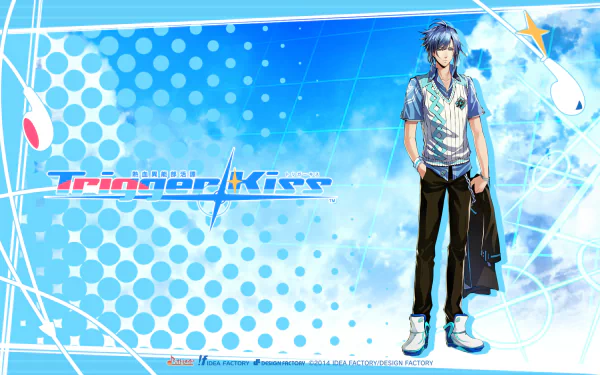 Anime Nekketsu Inou Bukatsu-tan Trigger Kiss HD Desktop Wallpaper | Background Image