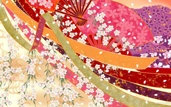 Artistic Pattern Fan Colors HD Wallpaper | Background Image