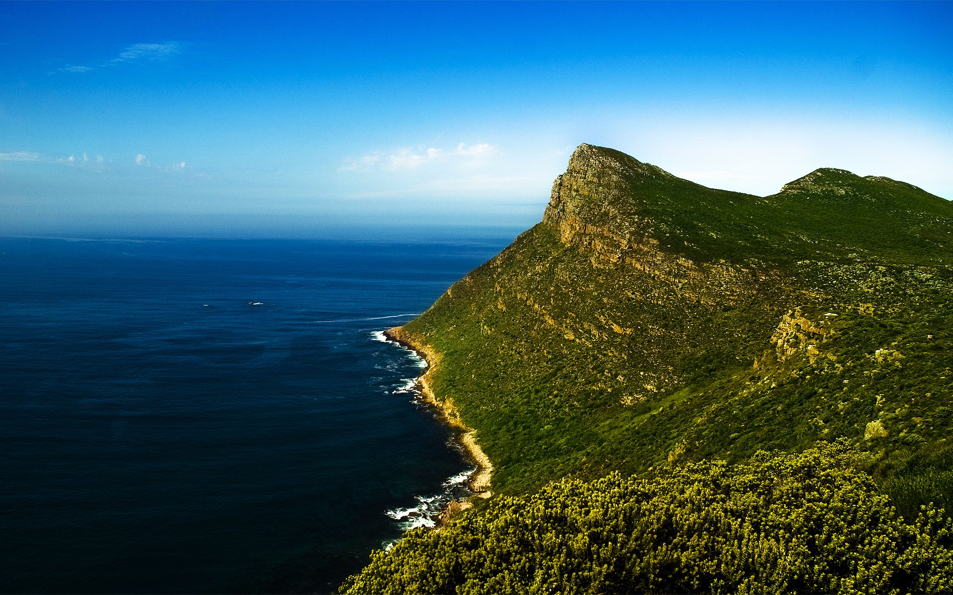 Cliff On The Coastline