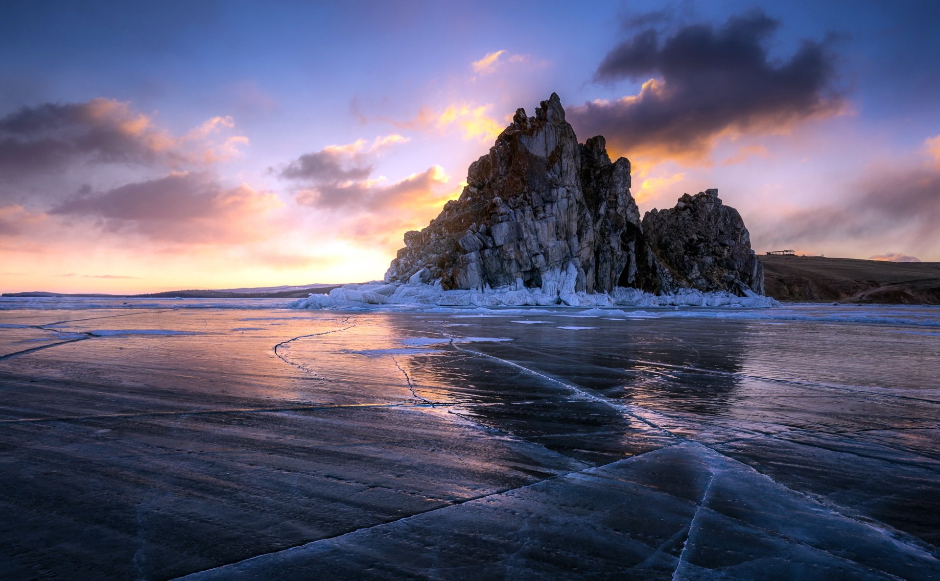 Download Winter Ice Nature Rock HD Wallpaper | 1999x1235 | Wallpaper Abyss