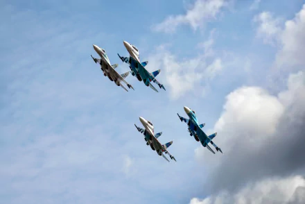 warplane aircraft jet fighter military Sukhoi Su-27 HD Desktop Wallpaper | Background Image