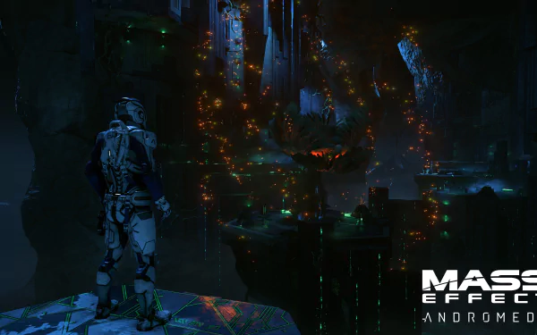 Scott Ryder video game Mass Effect: Andromeda HD Desktop Wallpaper | Background Image