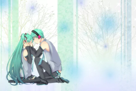 Hatsune Mikuo Hatsune Miku Anime Vocaloid HD Desktop Wallpaper | Background Image
