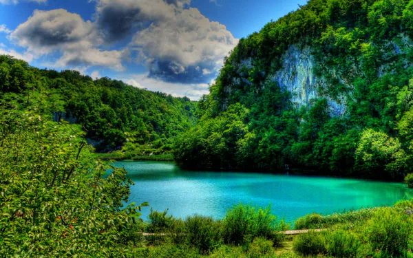  Turquoise Lake in Croatia