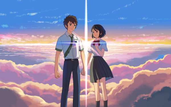 Anime Your Name. Kimi No Na Wa. Taki Tachibana Mitsuha Miyamizu HD Wallpaper | Background Image