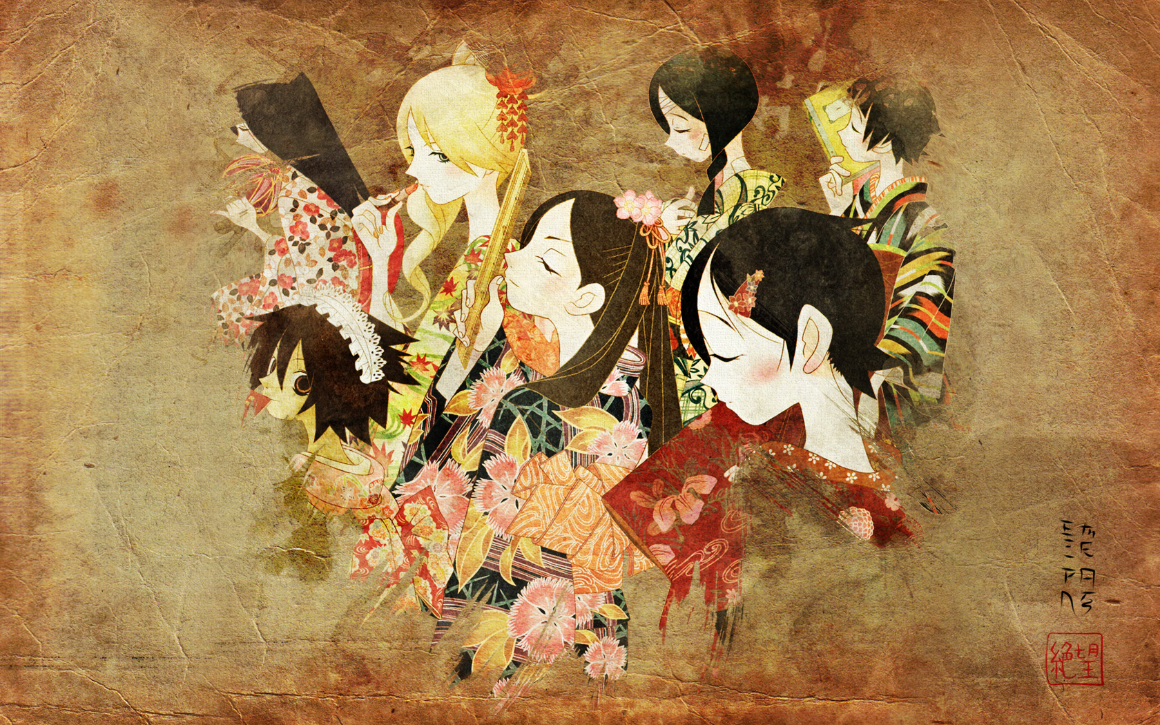 Anime Sayonara, Zetsubou-Sensei Wallpaper