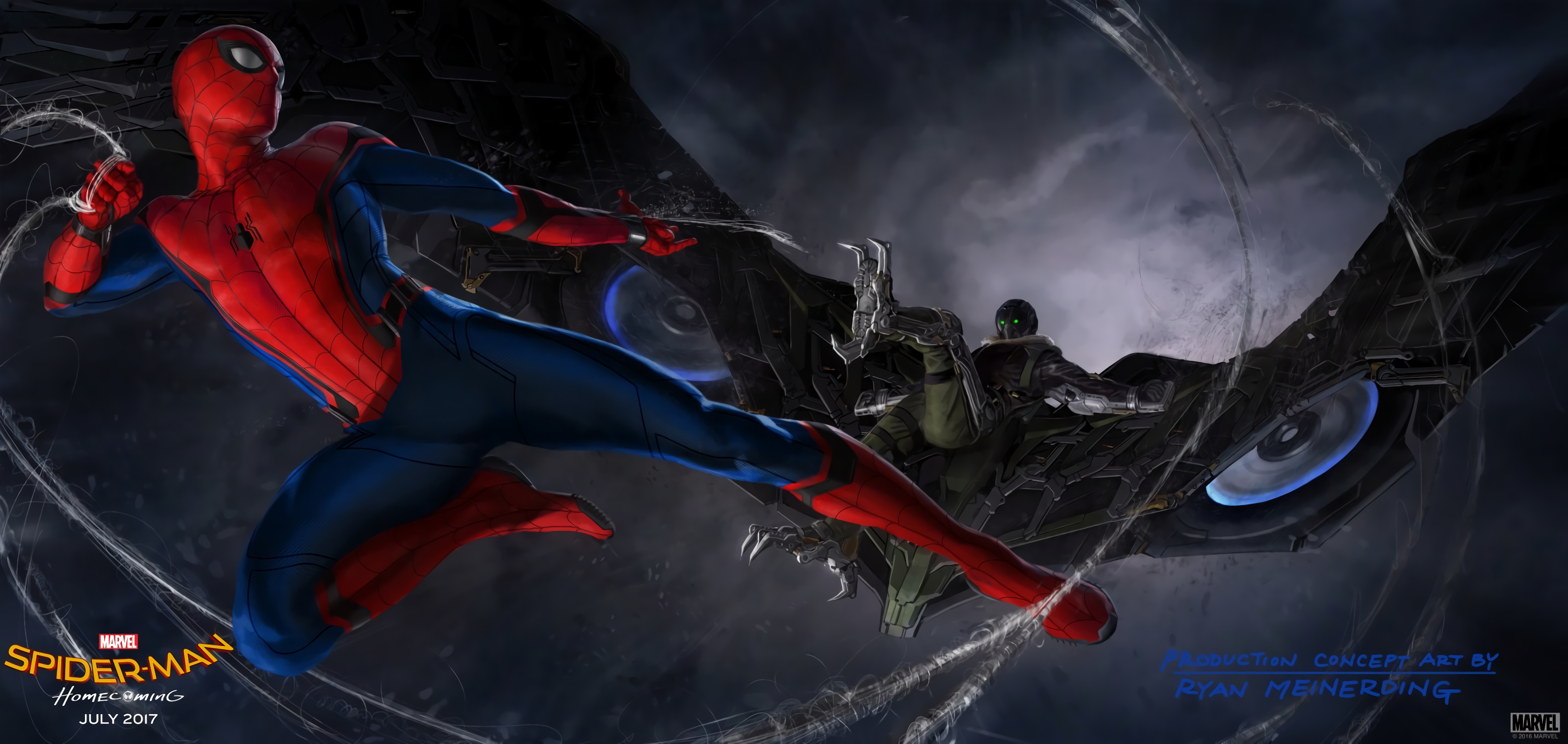 Spider-Man Homecoming: Concept Art by Ryan Meinerding