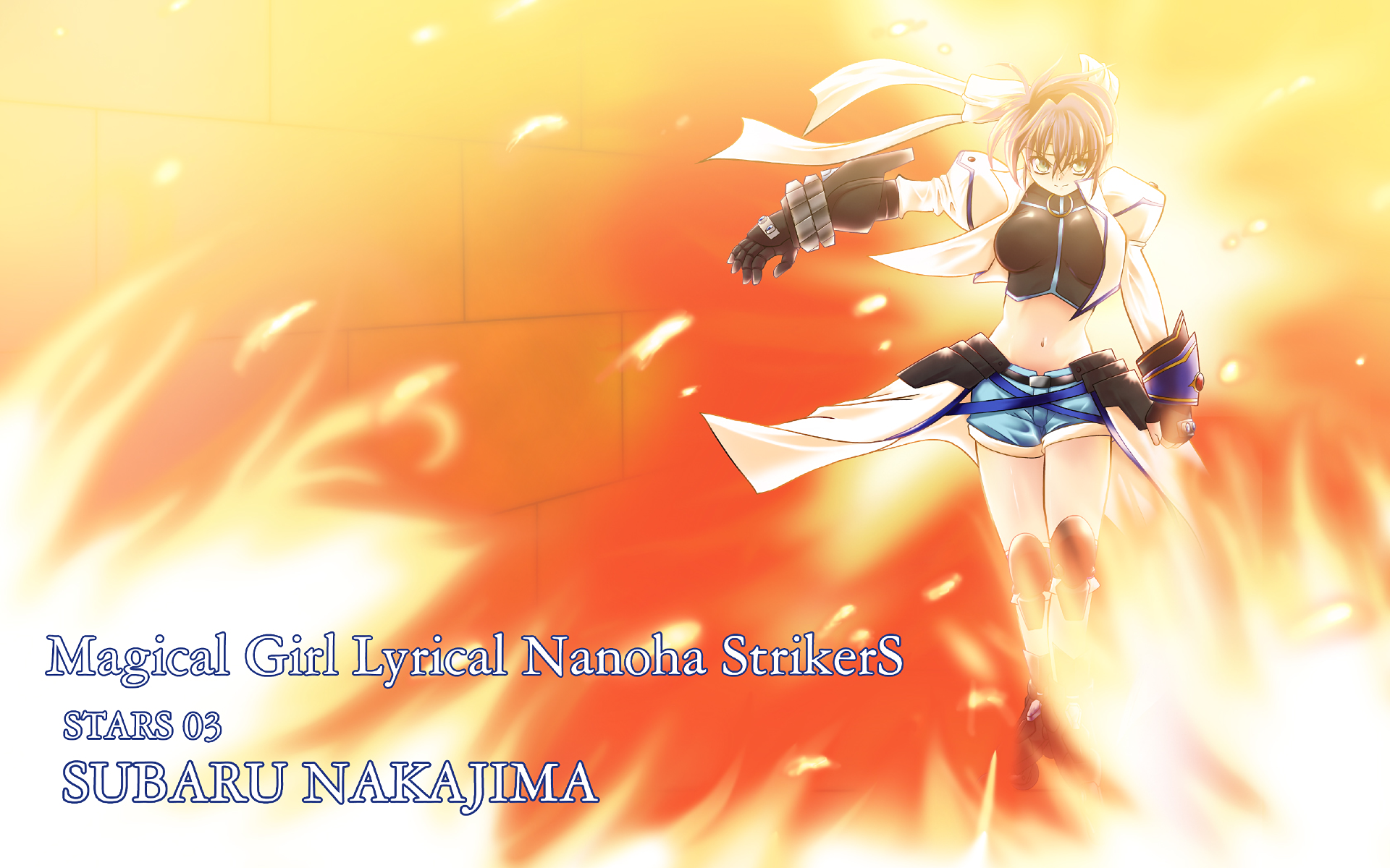 Takamachi Nanoha and Subaru Nakajima (Mahou Shoujo Lyrical Nanoha StrikerS)  | Poster