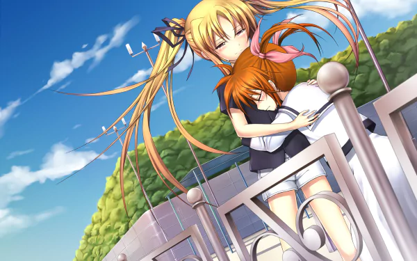 Anime Magical Girl Lyrical Nanoha HD Desktop Wallpaper | Background Image