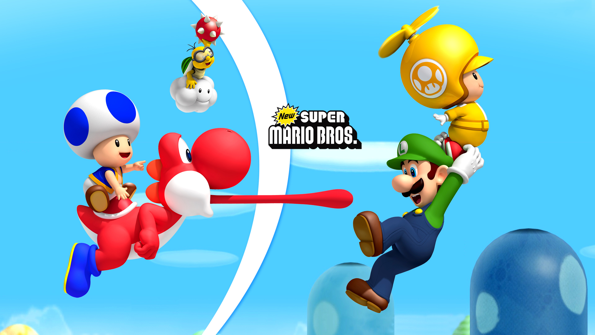Video Game New Super Mario Bros. Wii HD Wallpaper | Background Image