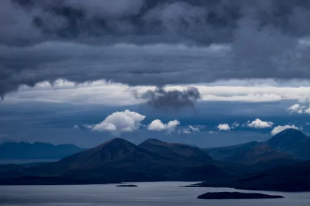 lake sky cloud nature mountain HD Desktop Wallpaper | Background Image
