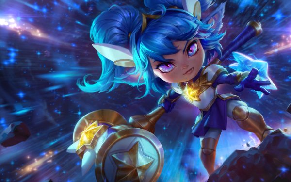 Video Game League Of Legends Poppy Star Guardians HD Wallpaper | Background Image