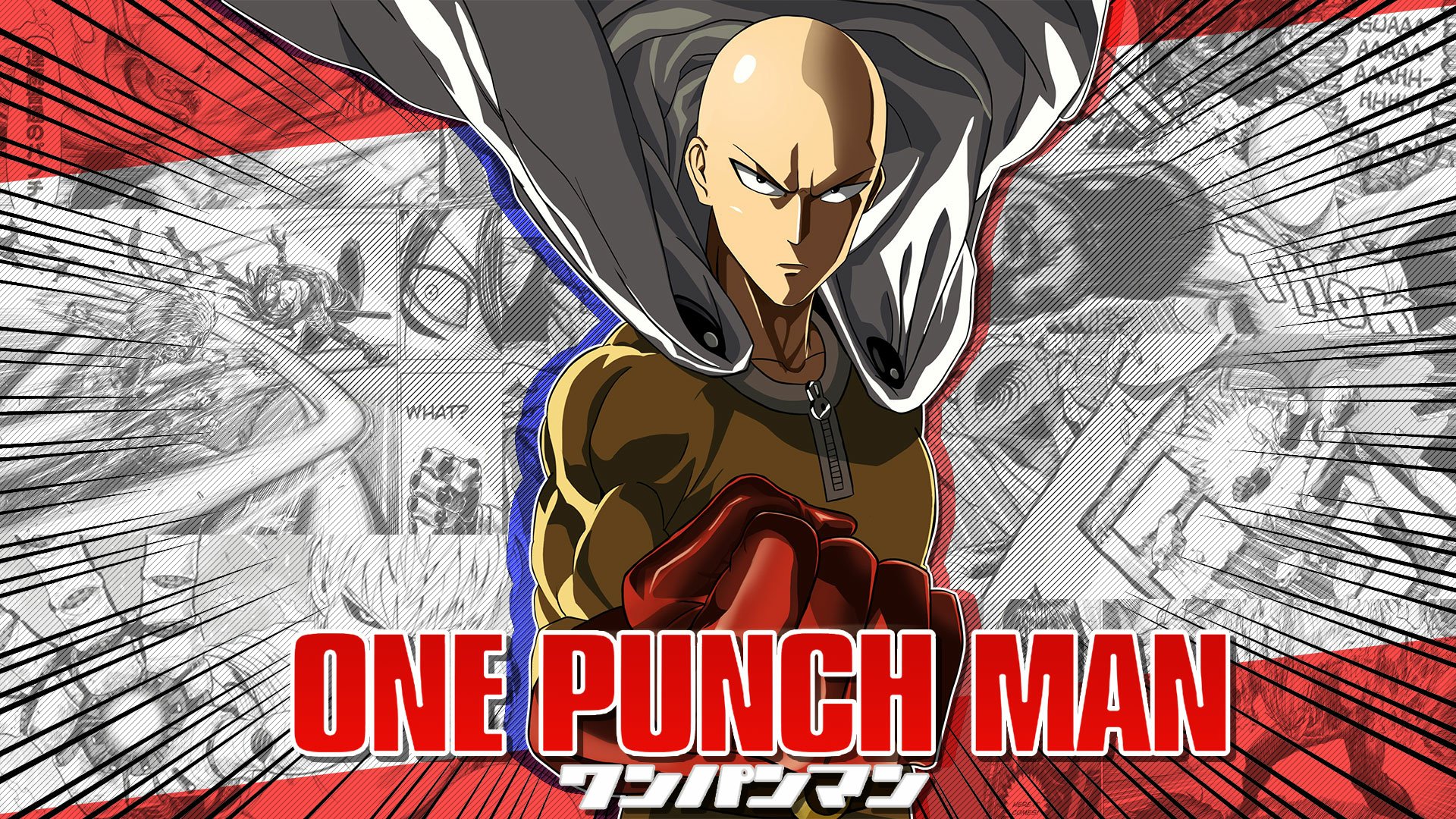 Anime, One-Punch Man, Saitama (One-Punch Man), HD wallpaper