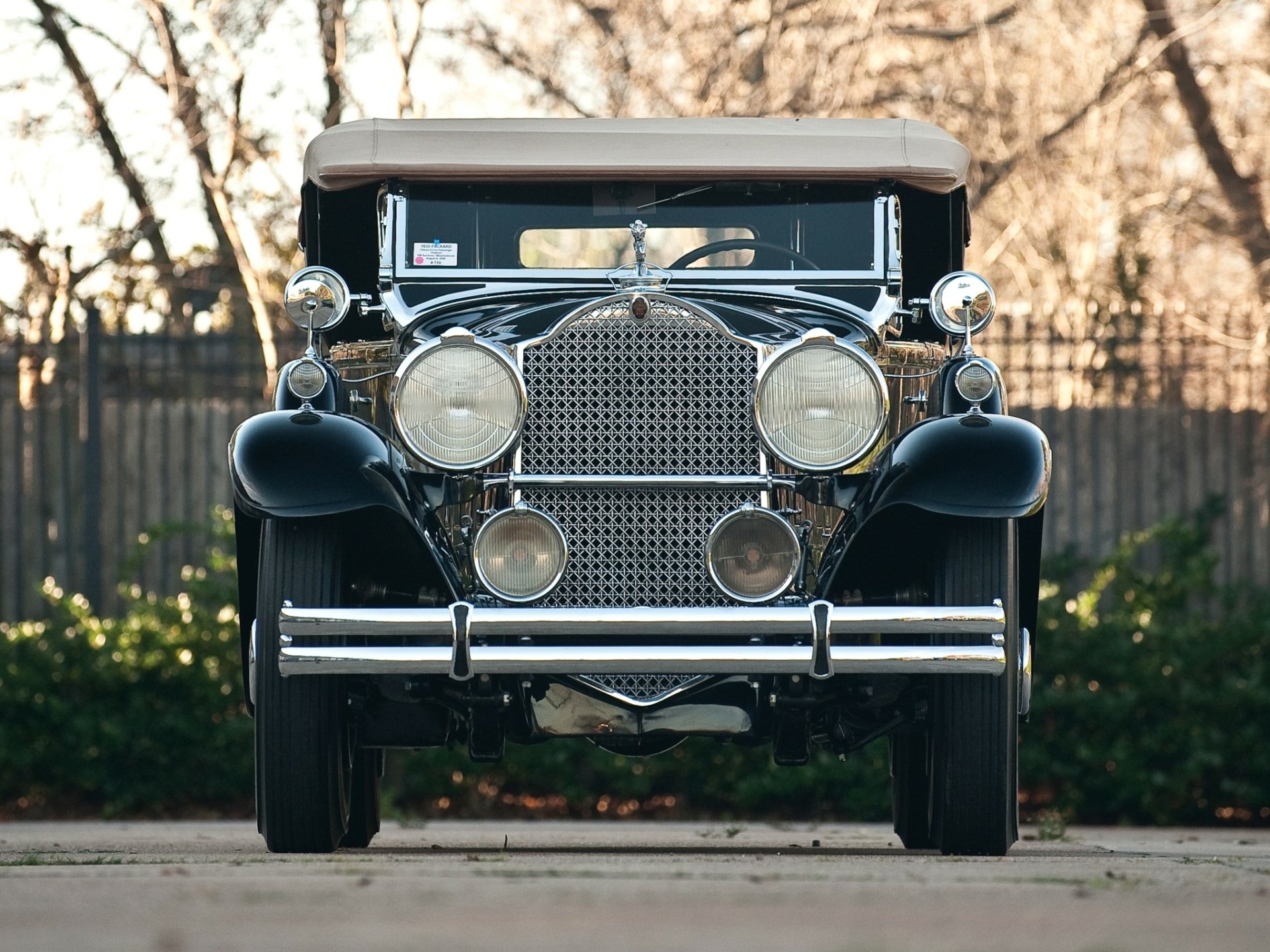 Download Vintage Car 1930 Packard Deluxe Eight Sport Phaeton Vehicle Packard Deluxe Eight Sport Phaeton HD Wallpaper
