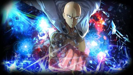 Saitama (One-Punch Man) Anime One-Punch Man HD Desktop Wallpaper | Background Image
