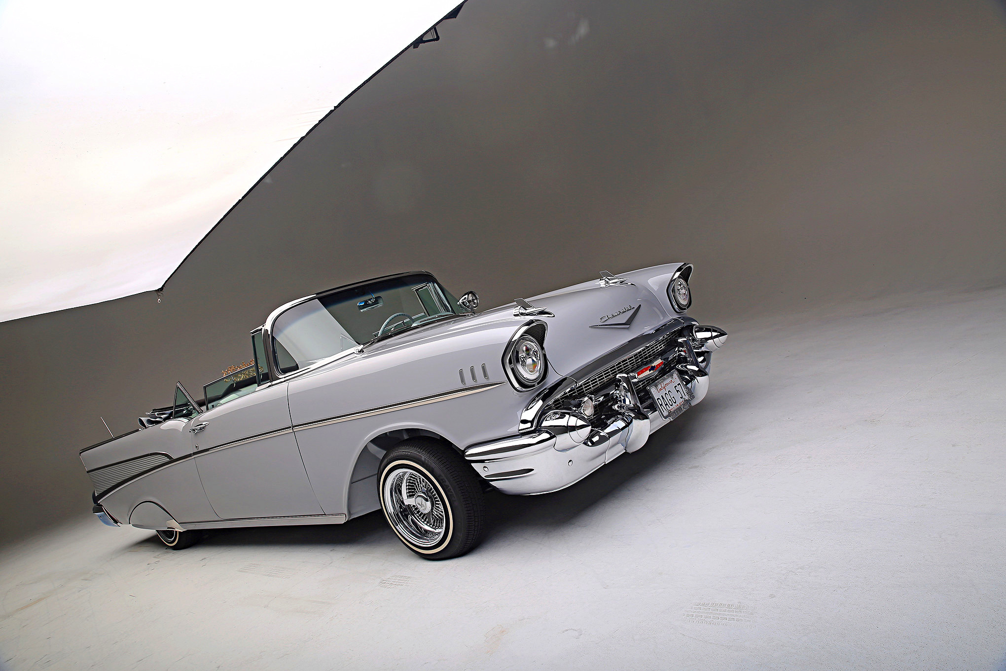 Vehicles Chevrolet Bel Air Convertible HD Wallpaper | Background Image