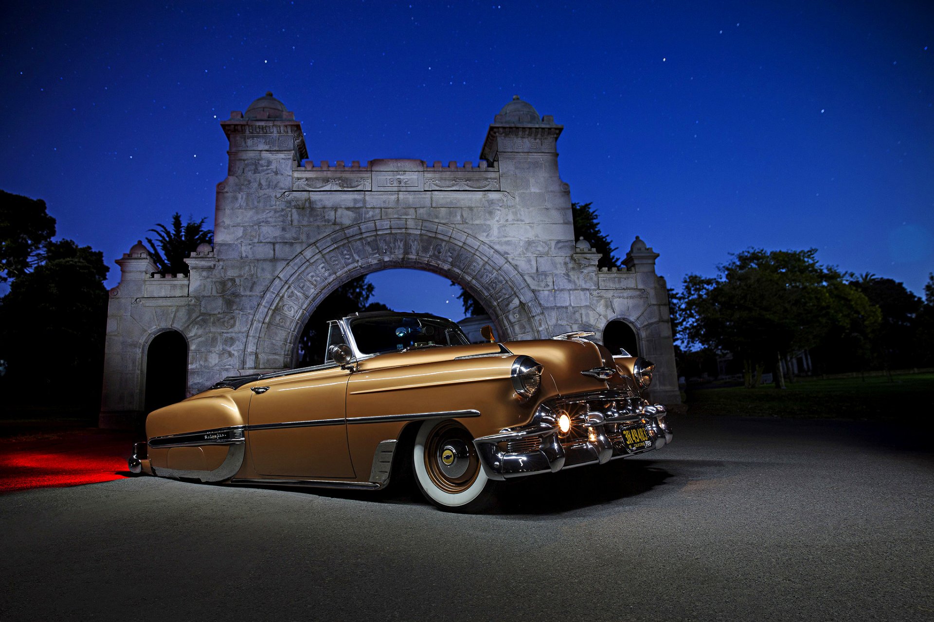 Download Lowrider Vehicle Chevrolet Bel Air HD Wallpaper