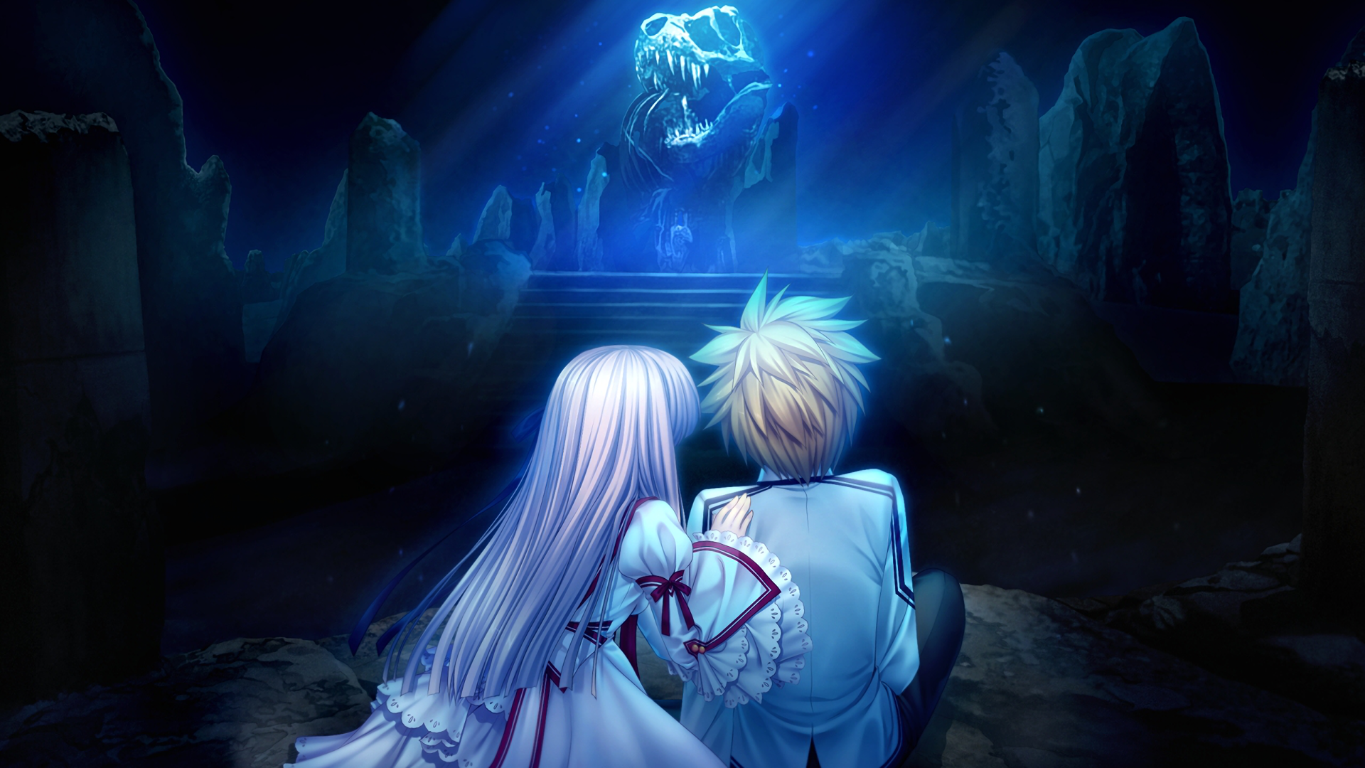 Download Anime Rewrite HD Wallpaper