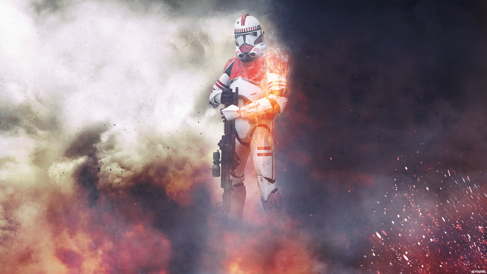 BattleFRONT 1 Shock Trooper HD Wallpaper | Background Image | 1920x1080