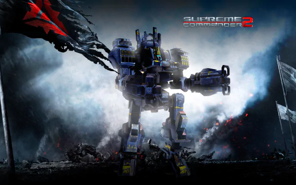 video game Supreme Commander 2 HD Desktop Wallpaper | Background Image