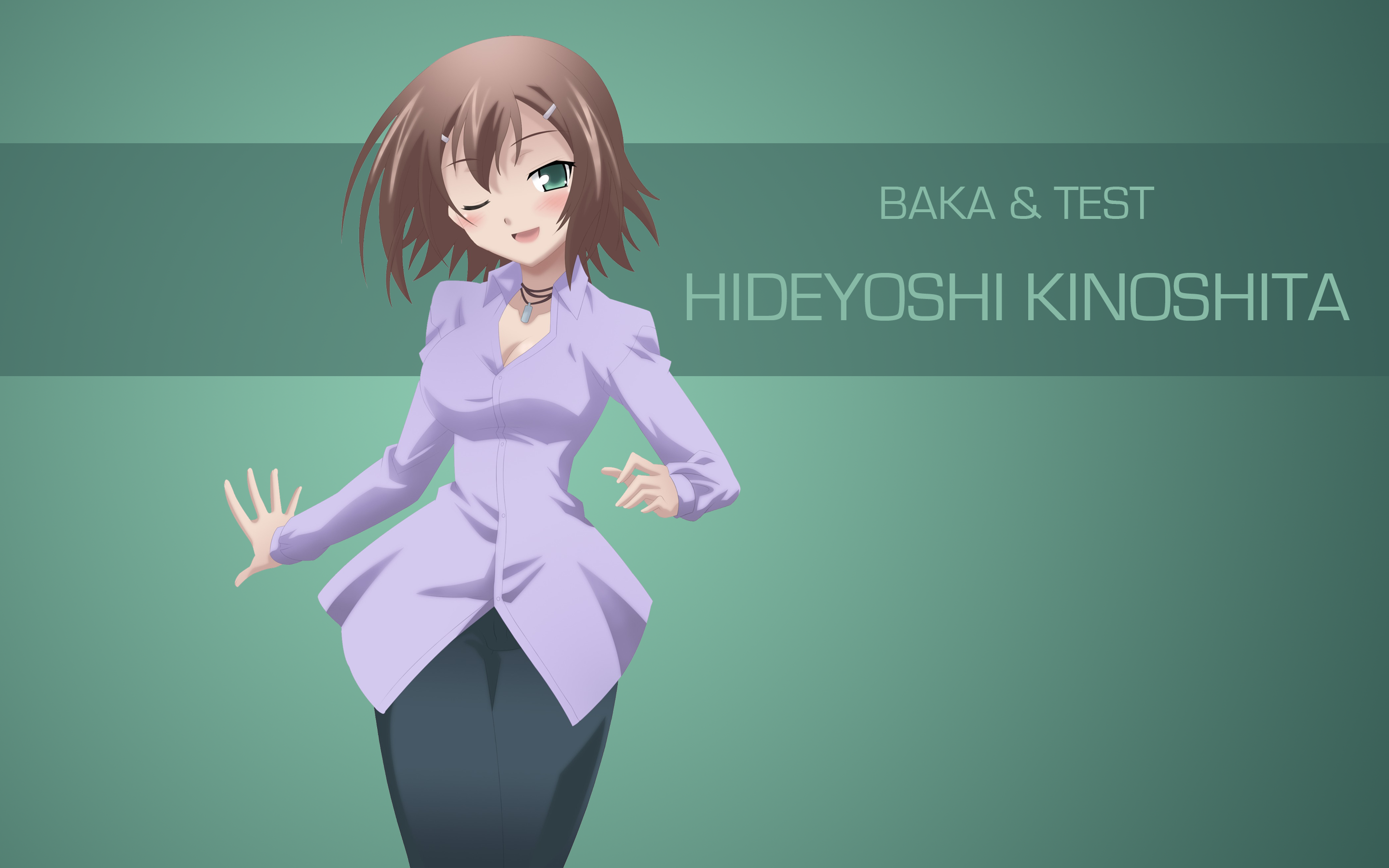 baka and test hideyoshi wallpaper