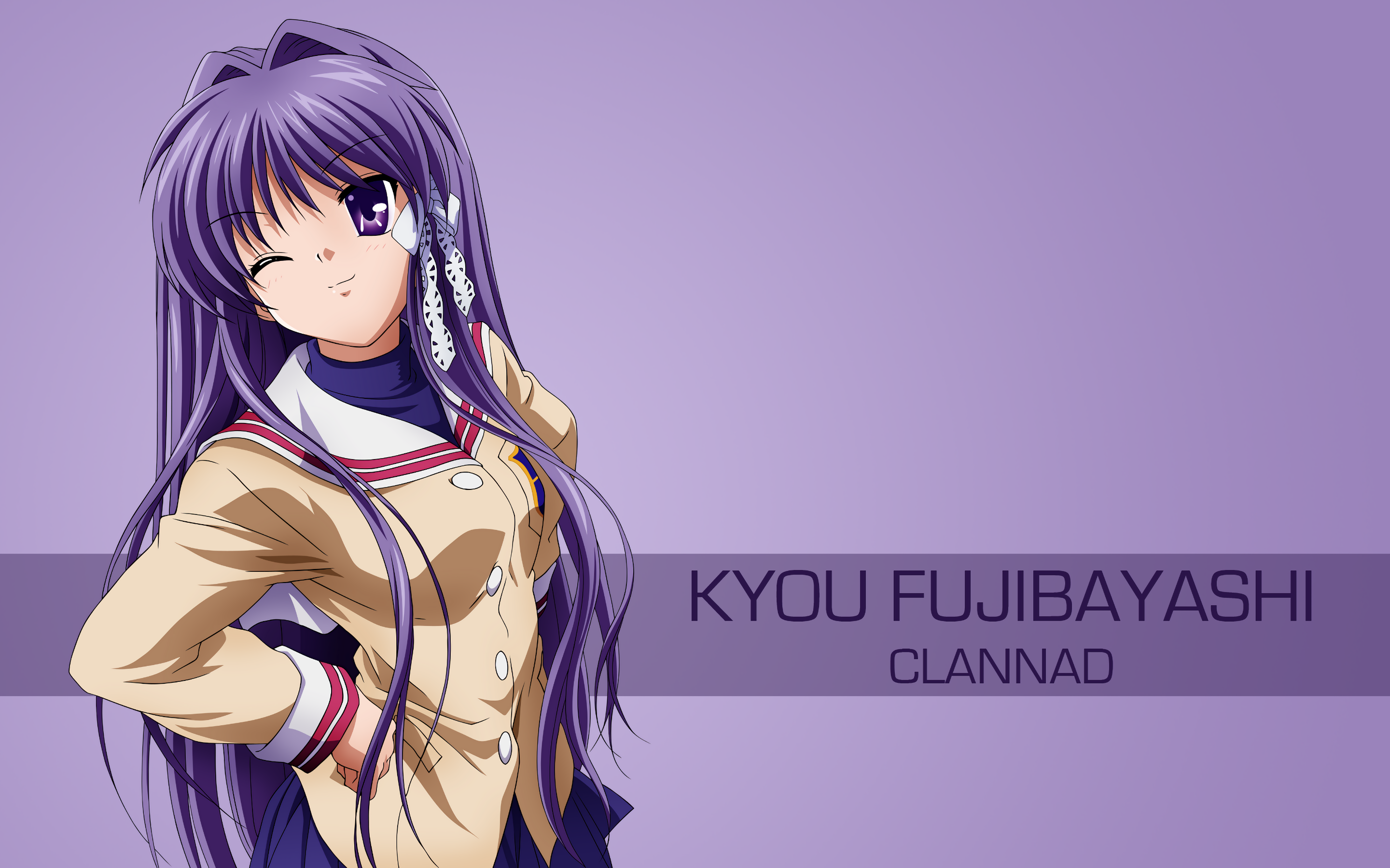 Six female anime characters, Clannad, anime, Fujibayashi Kyou, Fujibayashi  Ryou HD wallpaper
