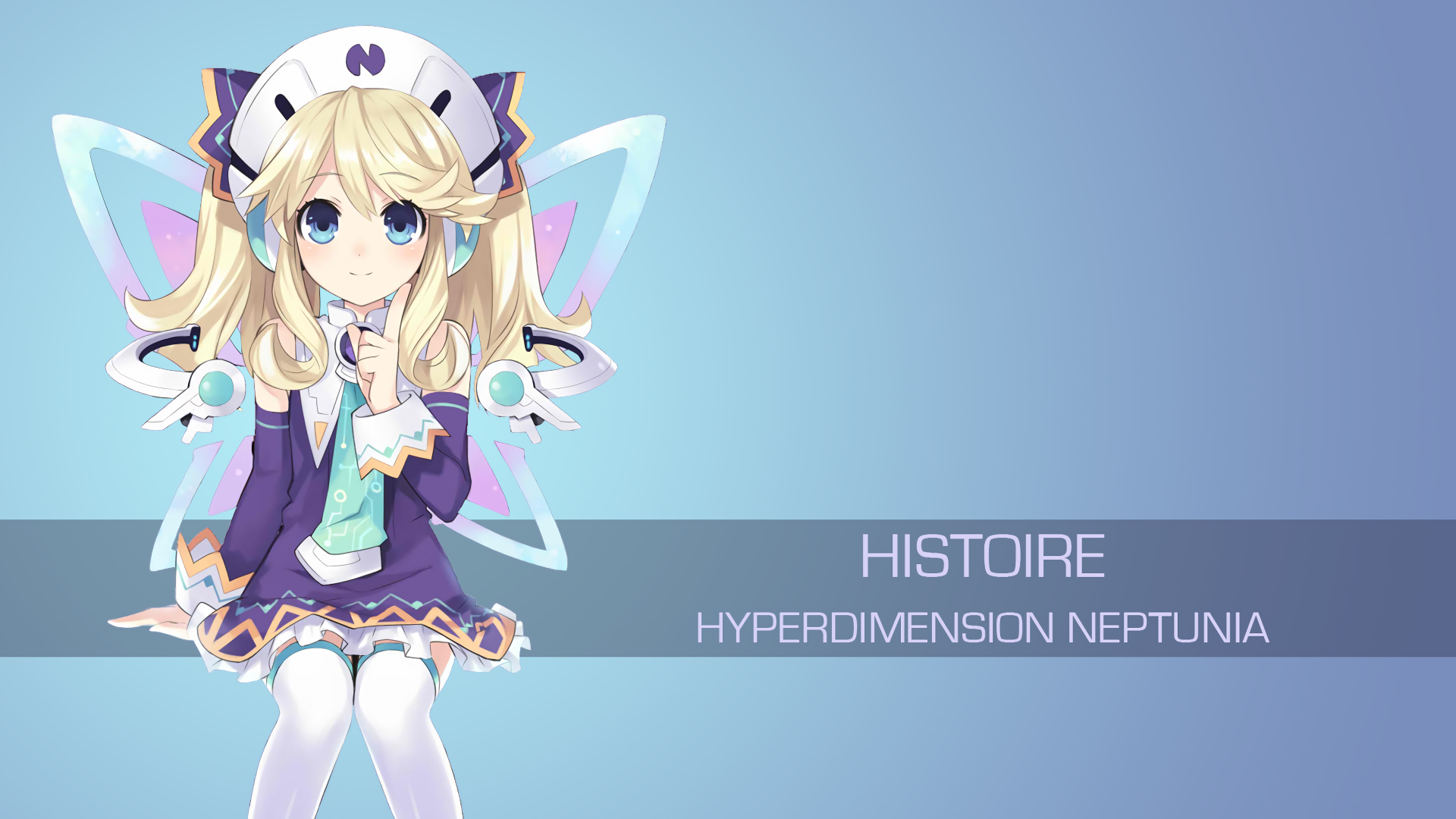 Download Video Game Hyperdimension Neptunia 4k Ultra HD Wallpaper By ...