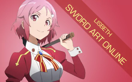 Rika Shinozaki Lisbeth (Sword Art Online) Anime Sword Art Online HD Desktop Wallpaper | Background Image