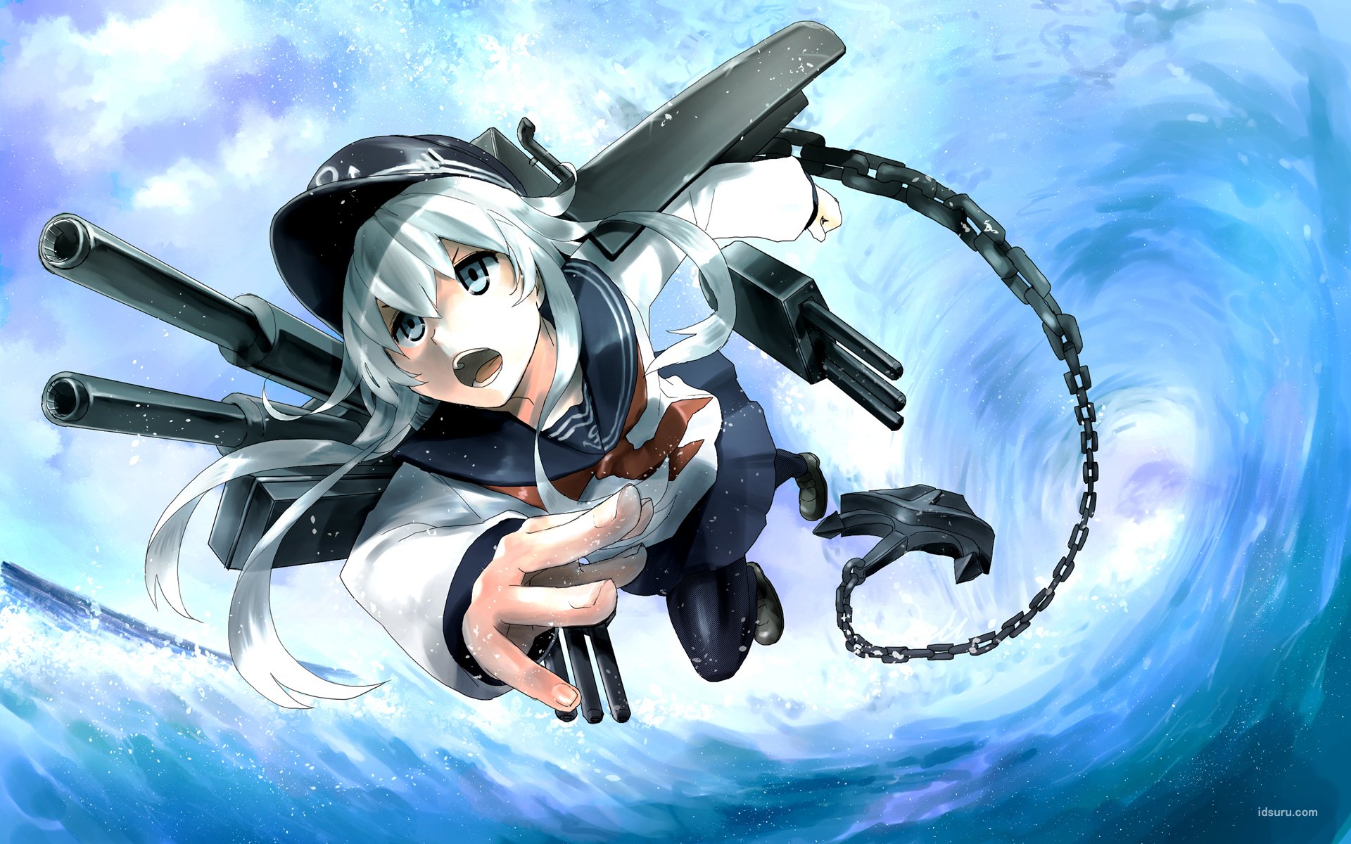 Download Hibiki (Kancolle) Anime Kantai Collection HD Wallpaper