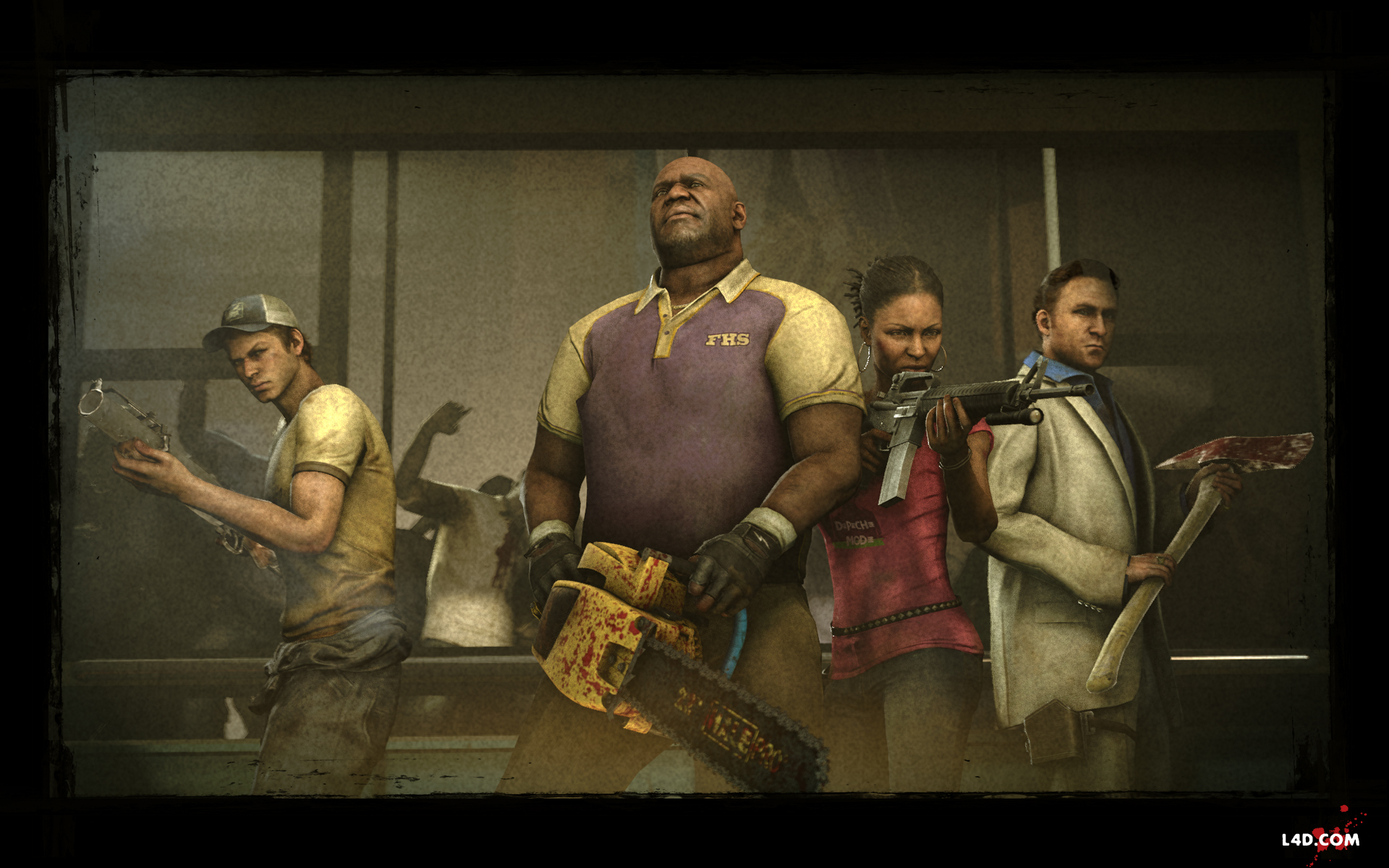 Wallpaper steam, Background profile, Left4Dead2 for mobile and desktop,  section игры, resolution 1920x1200 - download